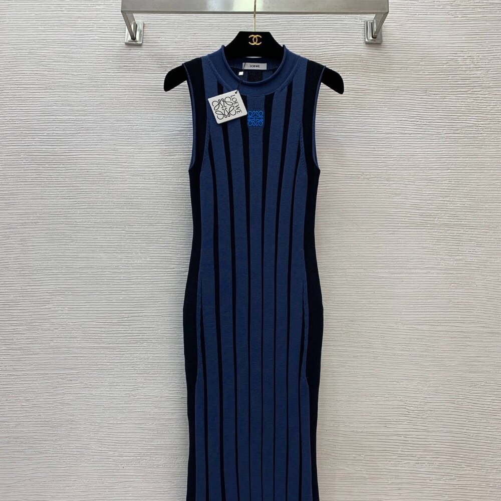 LOEWE New High-Elastic Knit Dress